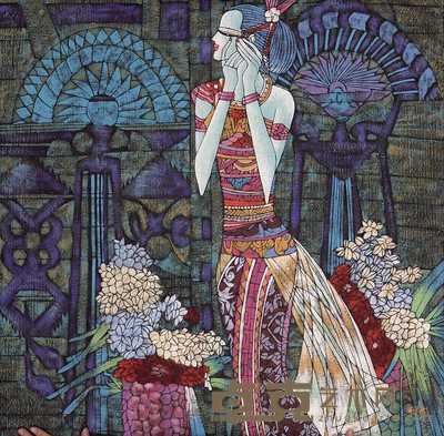 雅智 云南风情 镜心 84×84cm